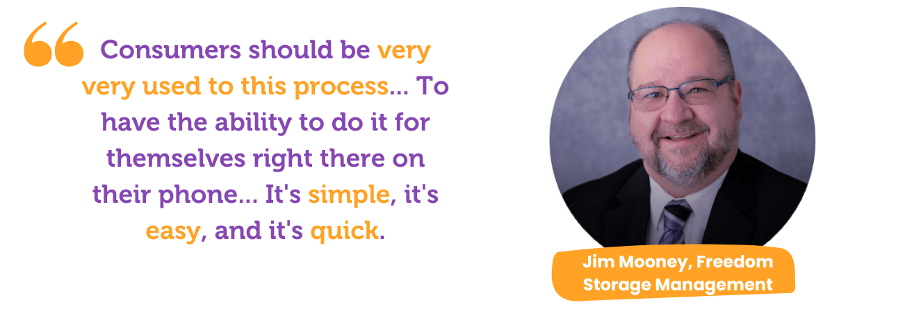 Customers should be very used to this process... It's simple, it's easy, and it's quick.