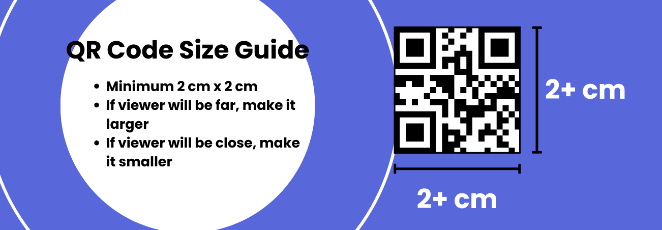 QR Codes Size Guide
