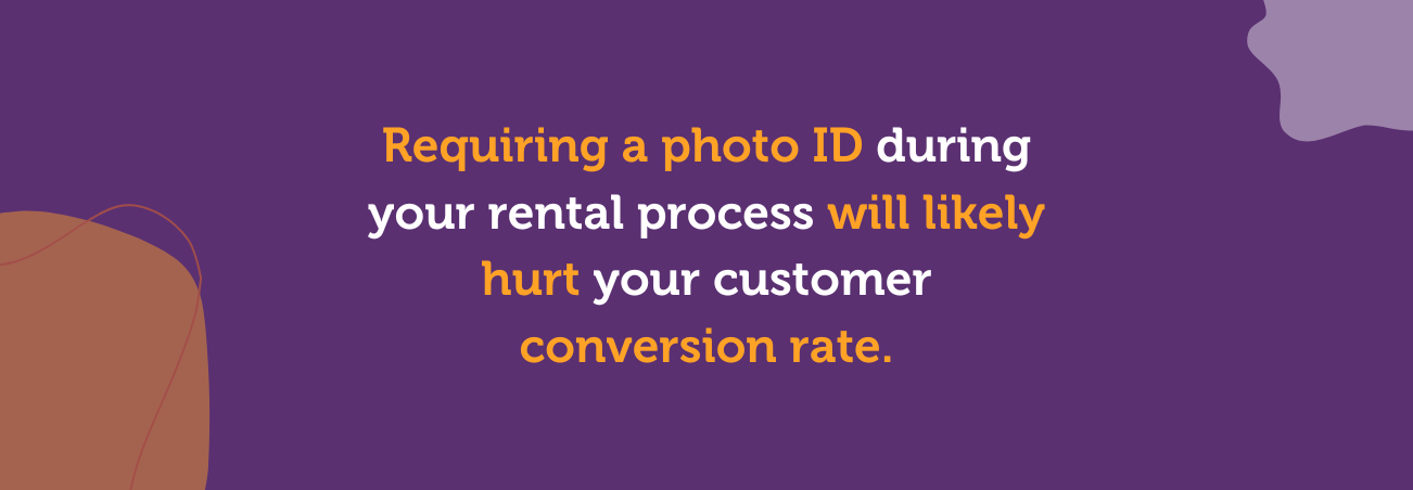 Requiring ID hurts conversations QUOTE