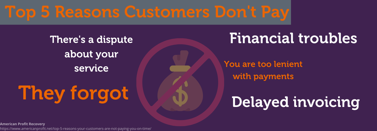 Top 5 Reasons Customers Dont Pay