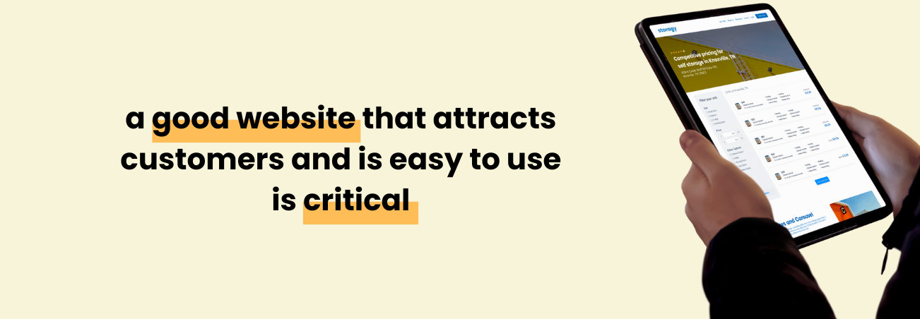 quote: a good website is critical
