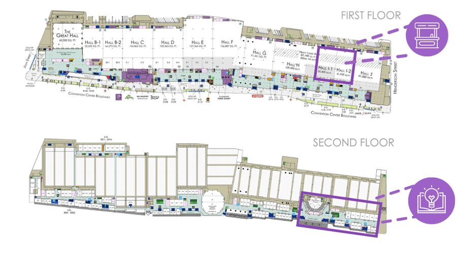 SSA 2023 Conference Event Map