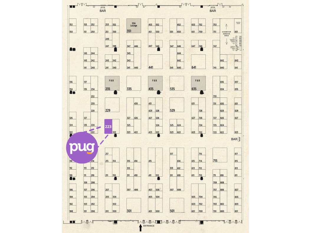 SSA 2024 Spring Conference - Trade Show Map