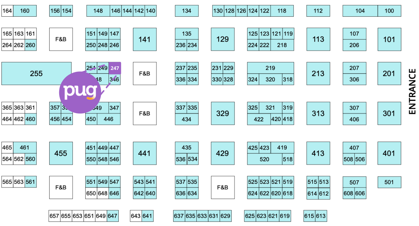 SSA 2021 - Trade Show Map