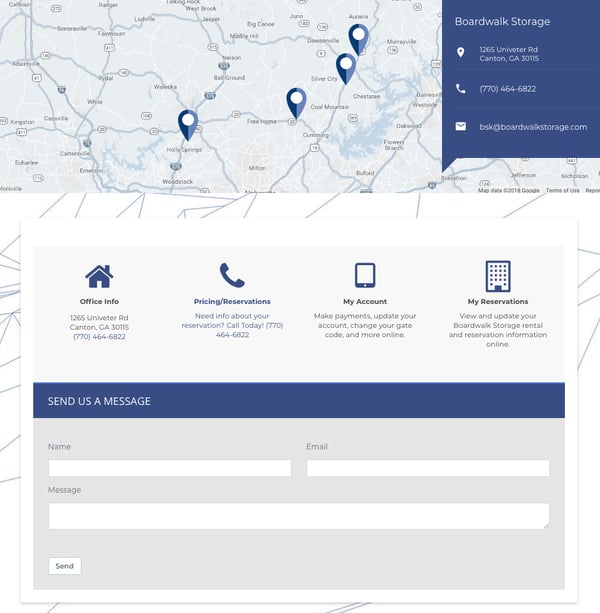 Make sure your facility is easy to reach