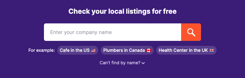 Picture of Search Bar