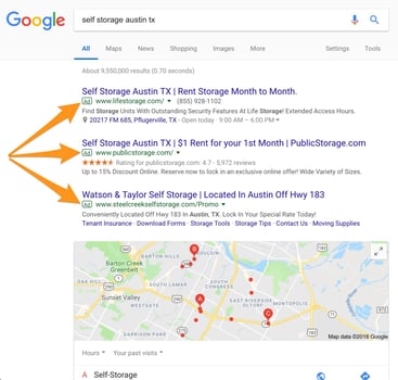 Self storage Austin TX Google Search