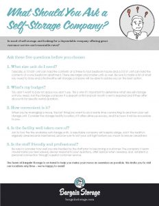 self-storage-company-questions
