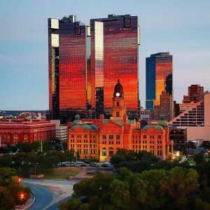 Fort Worth Texas Skyline